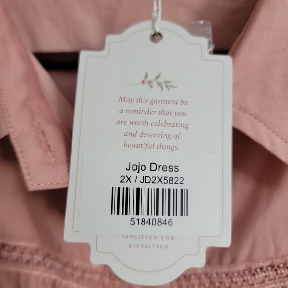 Ivy City Co JoJo Cotton Dress, Size 2X - Picture 8 of 10